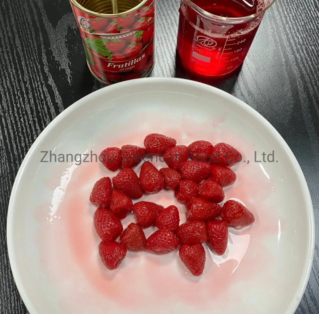 Canned Fruit Canned Strawberry in Light Syrup 410g