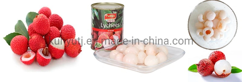 Best Quality Canned Lychee Fruit Lychee Whole in Tin Package