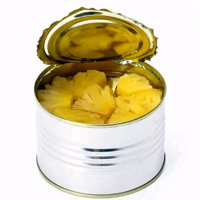 850g Canned Pineapple Sliced in Light Syrup