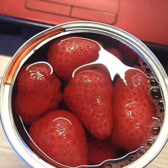 Canned Fruit Canned Strawberry in Light Syrup with Best Service